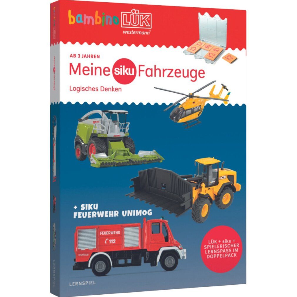 Westermann Verlag Lernspielzeug bambinoLÜK bambino LÜK Set Meine siku Fahrzeuge