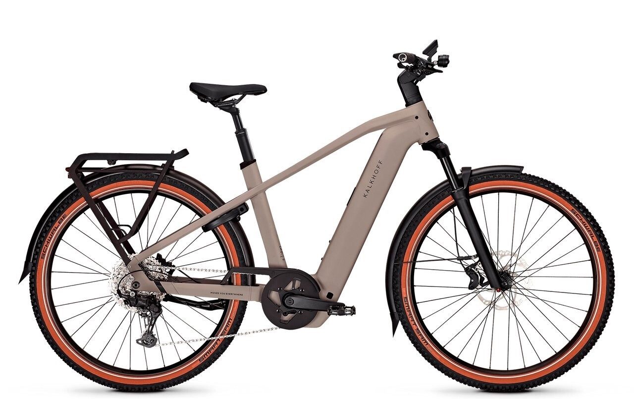 Kalkhoff E-Bike Kalhoff Entice 5+ Advance 800 Wh Herren grau 2026, 11 Gang Shimano Cues, 11-speed, Kettenschaltung, Bosch Performance Line CX GEN5 smart System, 800 Wh