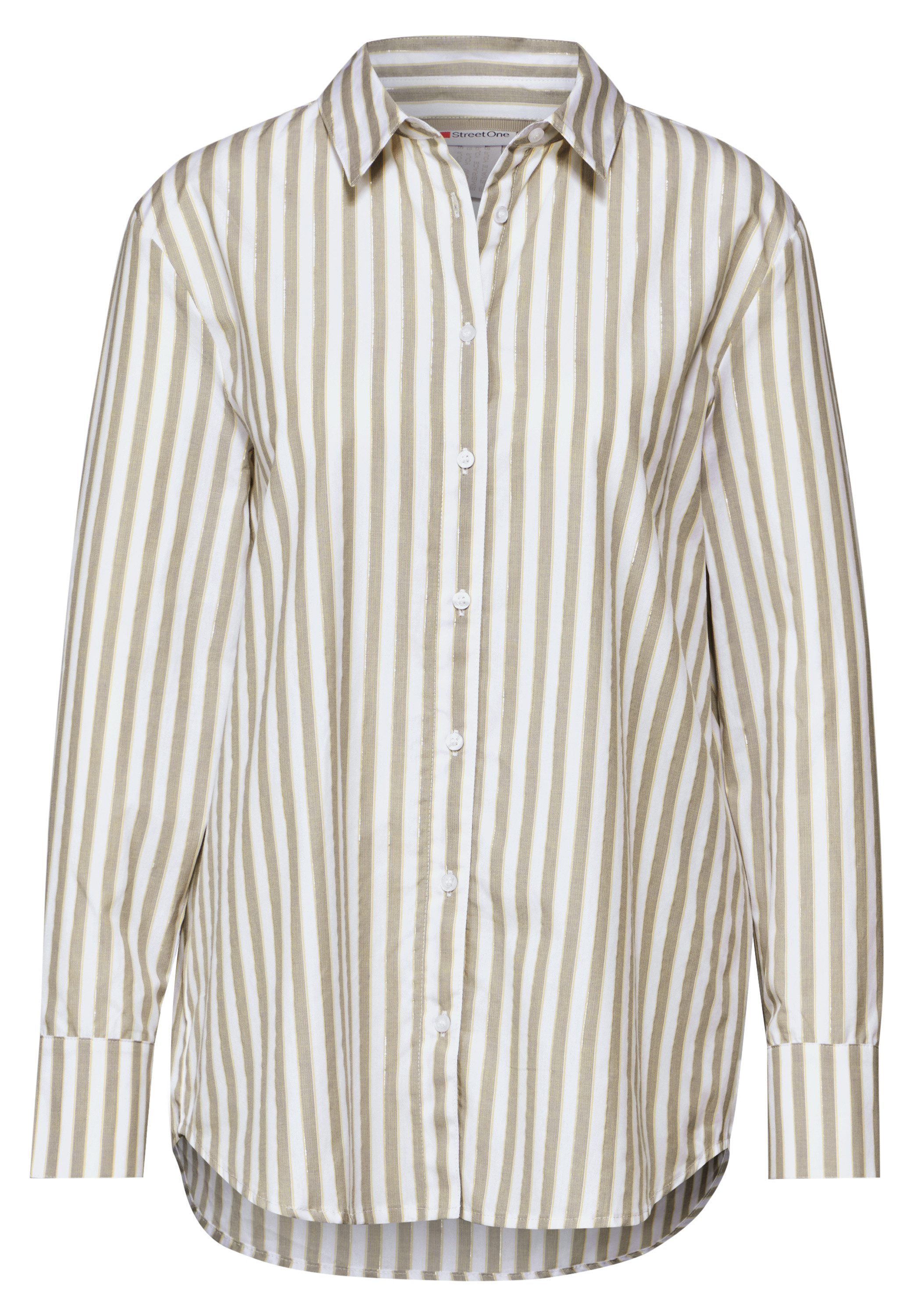 STREET ONE Langarmbluse im soften Baumwoll-Mix