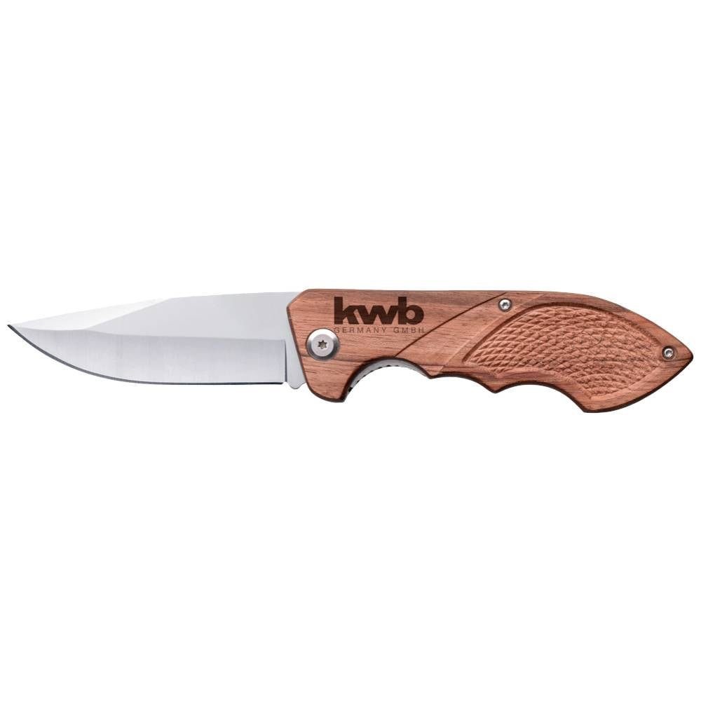 Taschenmesser Kleines Klapp-Jagdmesser mit Holzgriff