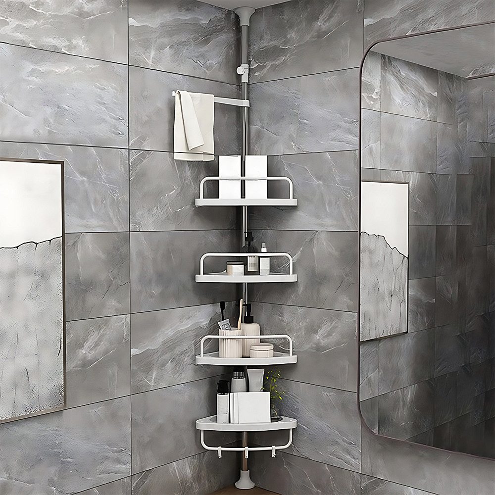 JEOBEST Duschablage Duschregal Edelstahl, Duschregal Teleskop Duschregal mi günstig online kaufen