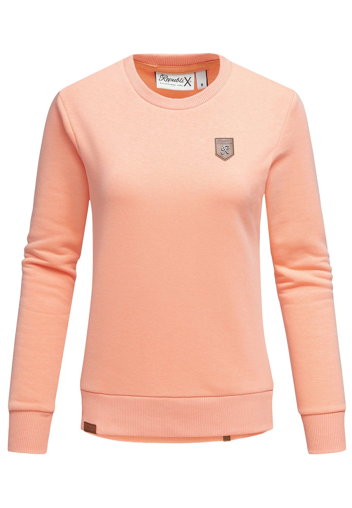 REPUBLIX Sweatshirt CASSY Damen Kapuzenpullover Sweatjacke Пуловеры Hoodie