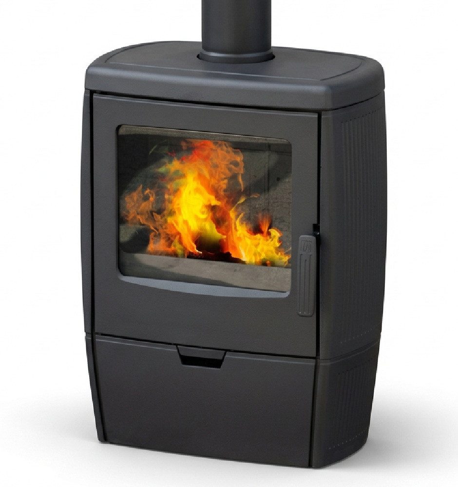 Plamen Kaminofen Gussofen Alberto schwarz, 8,60 kW