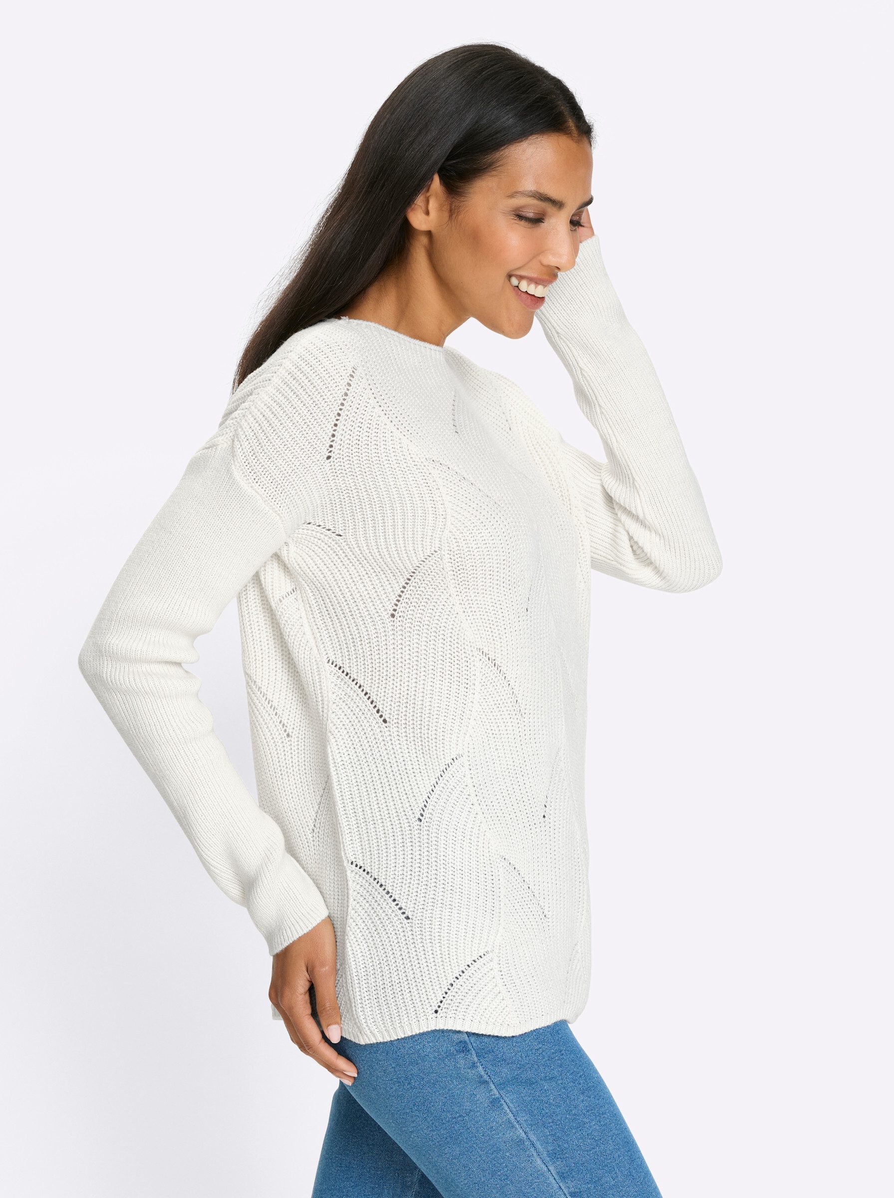 Sieh an! Strickpullover Pullover .