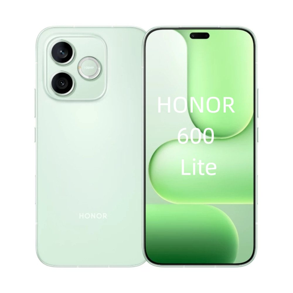 Honor HONOR 600 lite 8+256GB Smartphone (6.6 Zoll, 256 GB Speicherplatz, 108 MP Kamera)