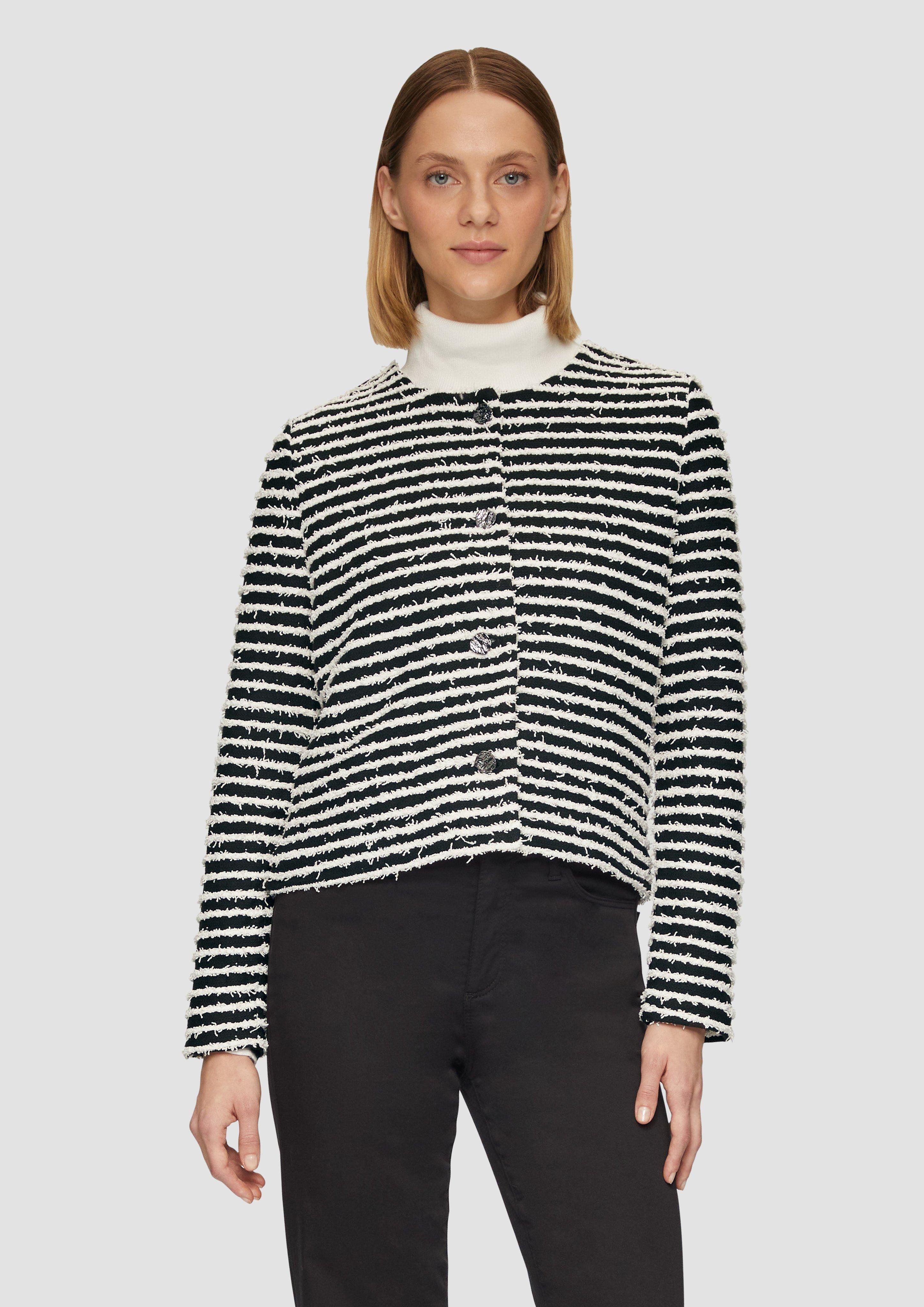Funktionsjacke Jacke mit Musterstruktur