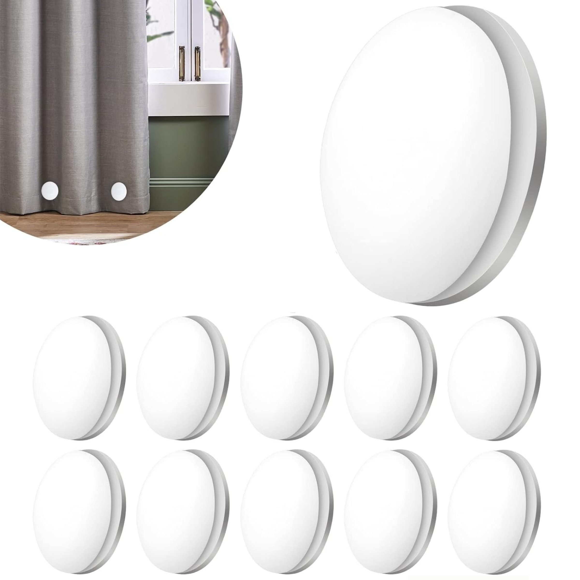 Welikera Duschrollo 10pcs Duschvorhang Gewichte,Duschvorhang Magnet Breite günstig online kaufen