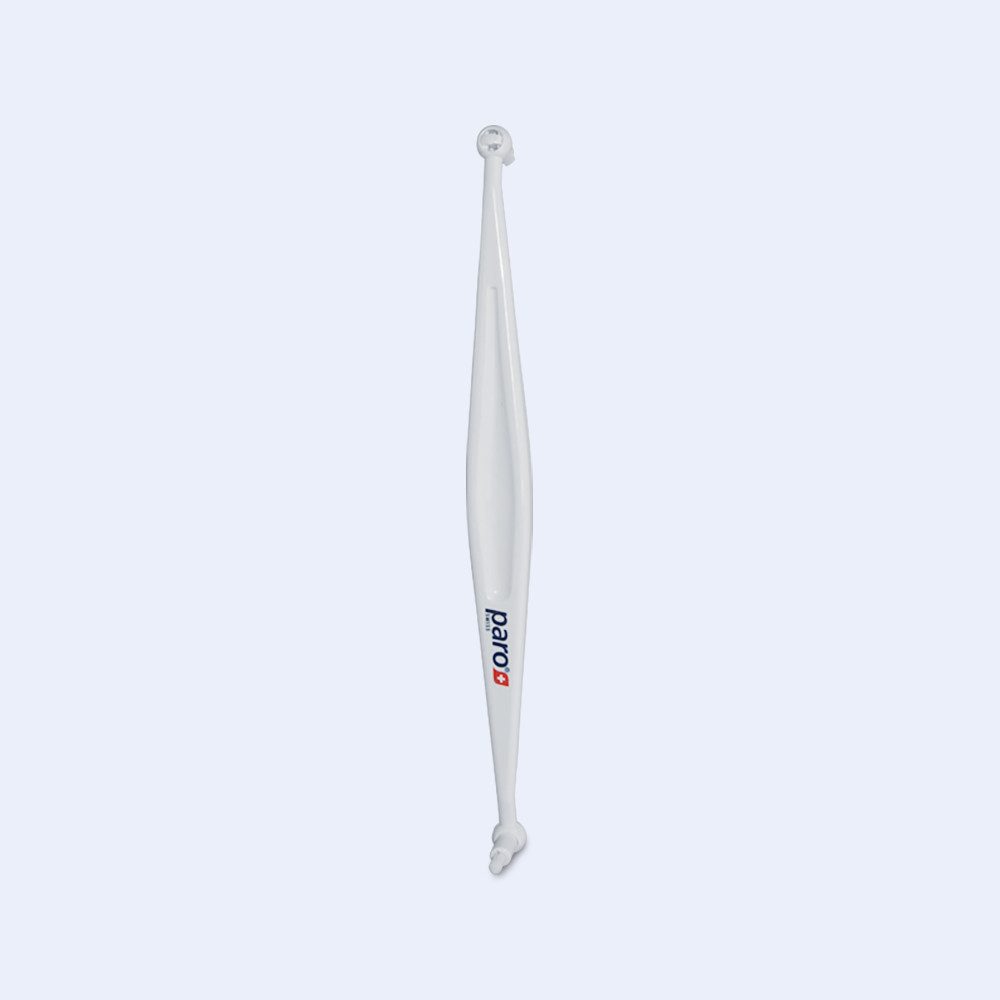 paro Zahnbürste interspace brush f Handgriff mit 2 Einbüschelbürsten soft