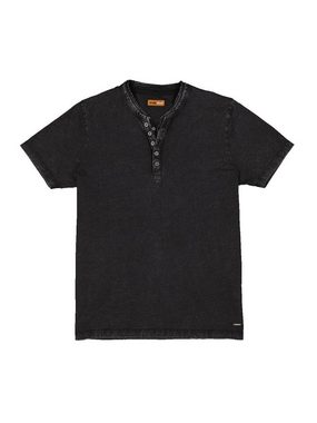 emilio adani T-Shirt Henley-Shirt aus Baumwolle