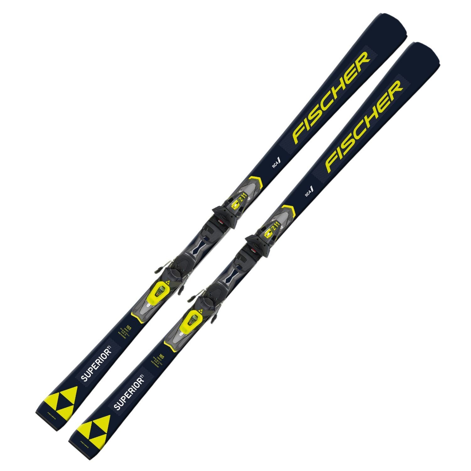 Fischer Sports Ski, Bindung On TI Piste + Fischer AR PR Rocker Ski 2024 RS11 RC4 Superior