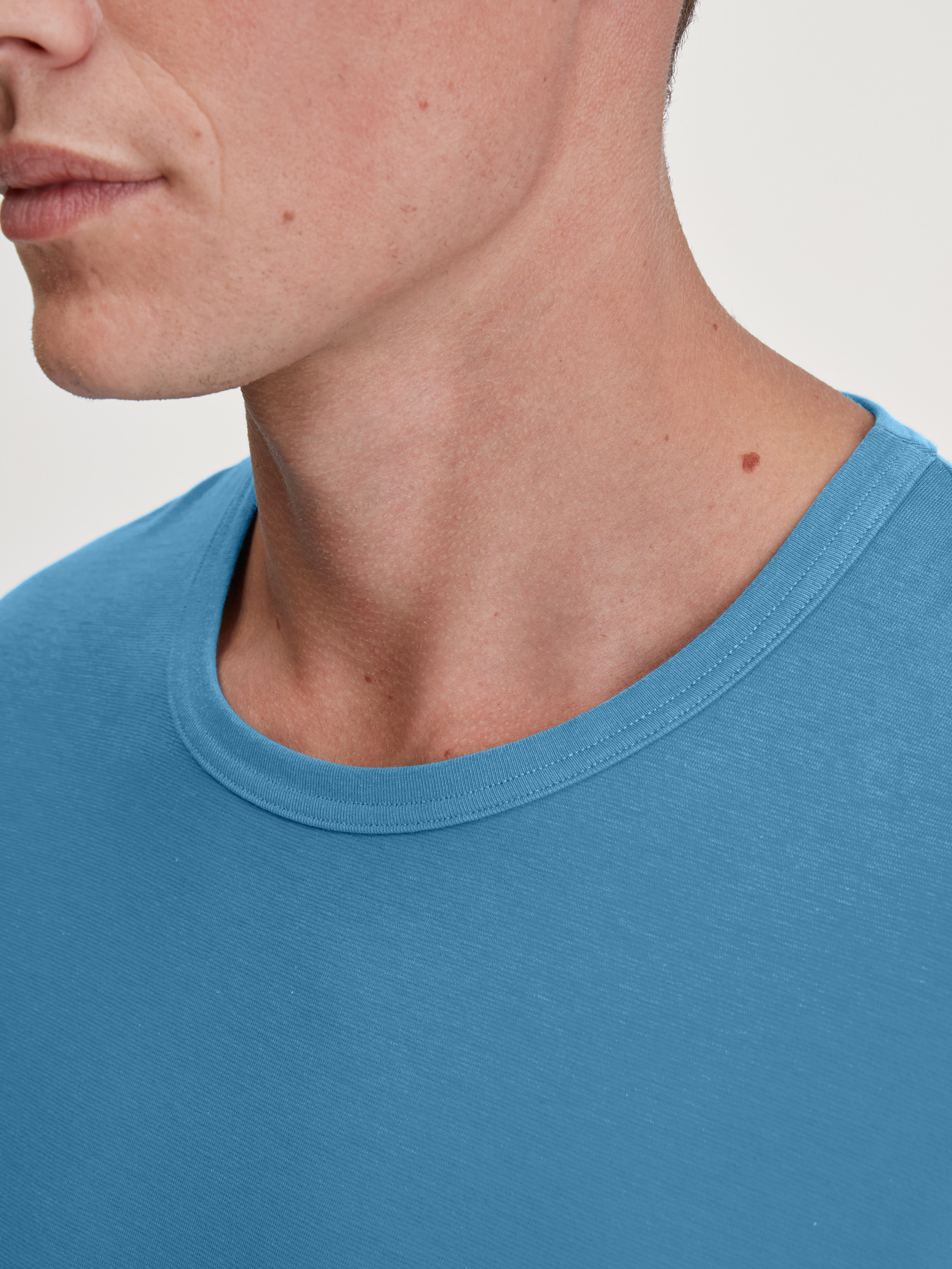 CALIDA Langarmshirt Remix Basic Sleep Langarm, Rundhalsausschnitt, basic, weich, leicht, Baumwolle