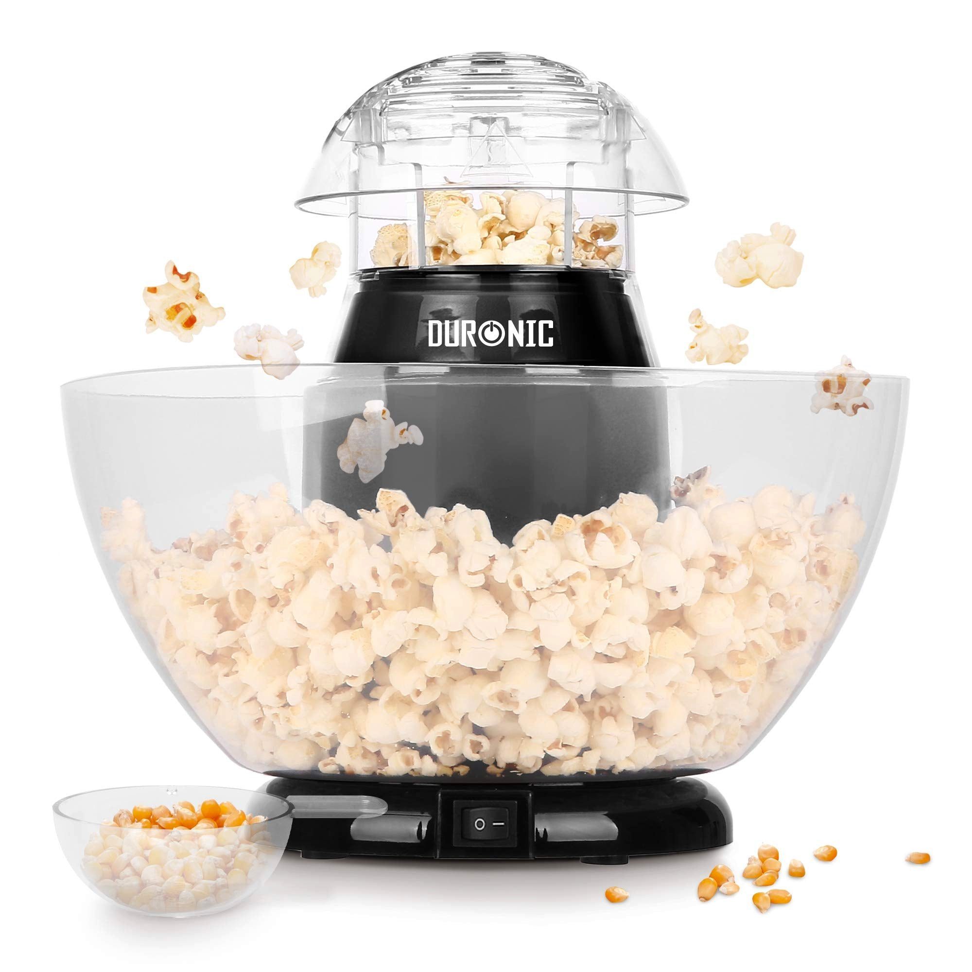 ohne & Fett Duronic Watt Popcornmaschine, POP50 Heißluft Öl, BK Popcornmaschine, 1200