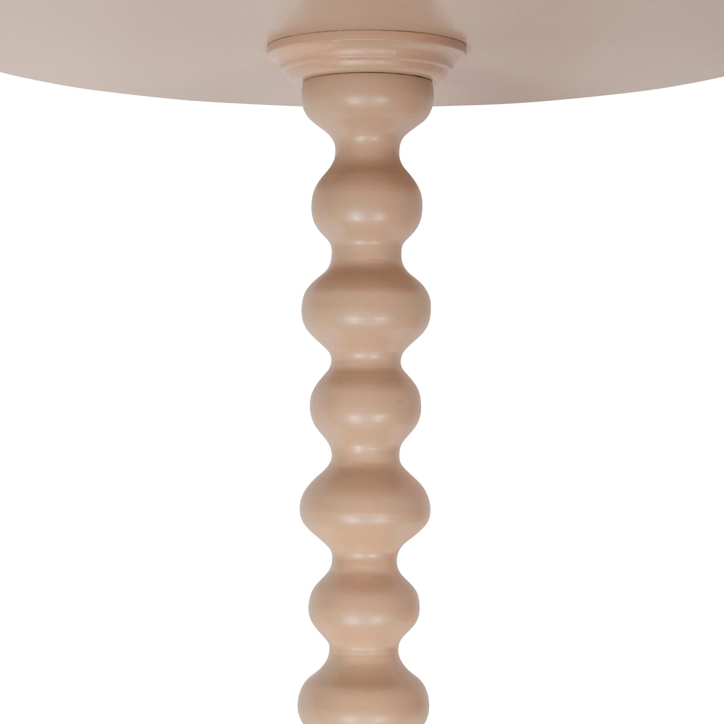 Atmosphera Créateur d'intérieur Beistelltisch Couchtisch ALIX mit dekorativem Bein, Ø 38 cm (funktional) – Bild 3 von 5