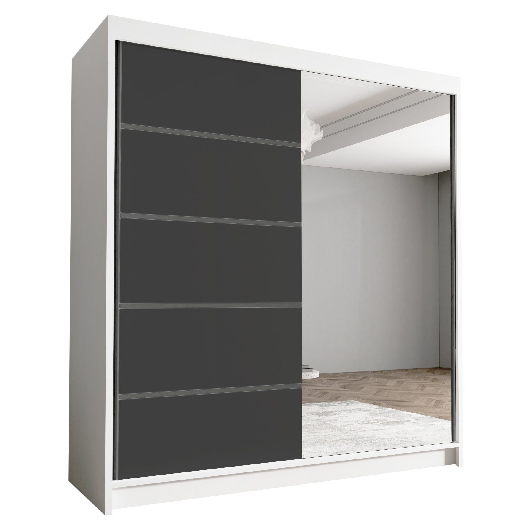 Sofnet Kleiderschrank Harry III (mit Spiegel, günstig online kaufen