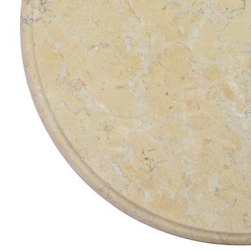 furnicato Tischplatte Creme Ø40x2,5 cm Marmor (1 St)