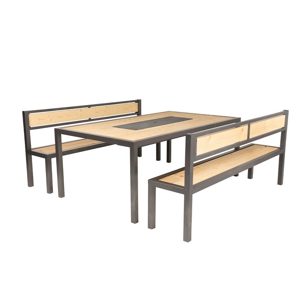HOME DELUXE Sitzgruppe Sitzgarnitur NAXOS