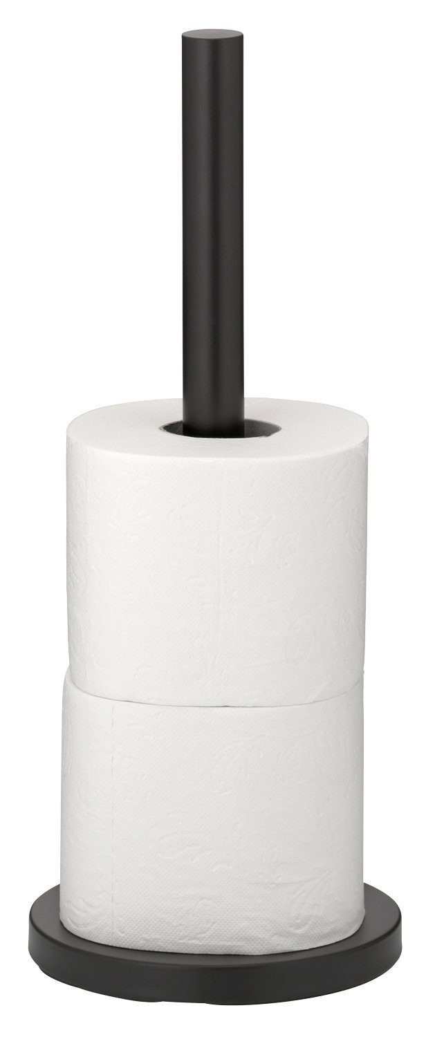 kela Toiletten-Ersatzrollenhalter Toilettenpapierhalter CARTA, Schwarz, Ø günstig online kaufen