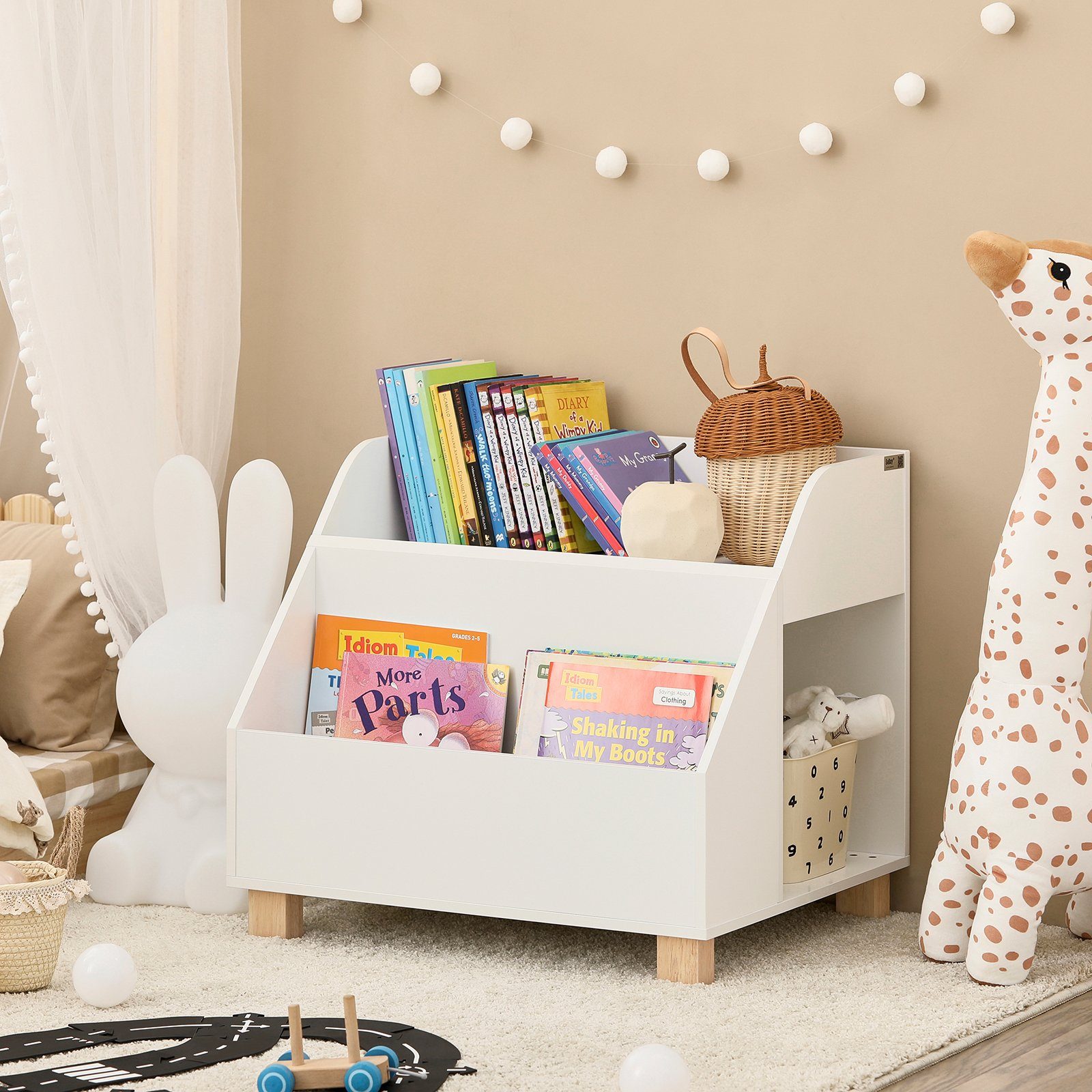 SoBuy Kinderregal KMB54, mit 3 Fächern günstig online kaufen
