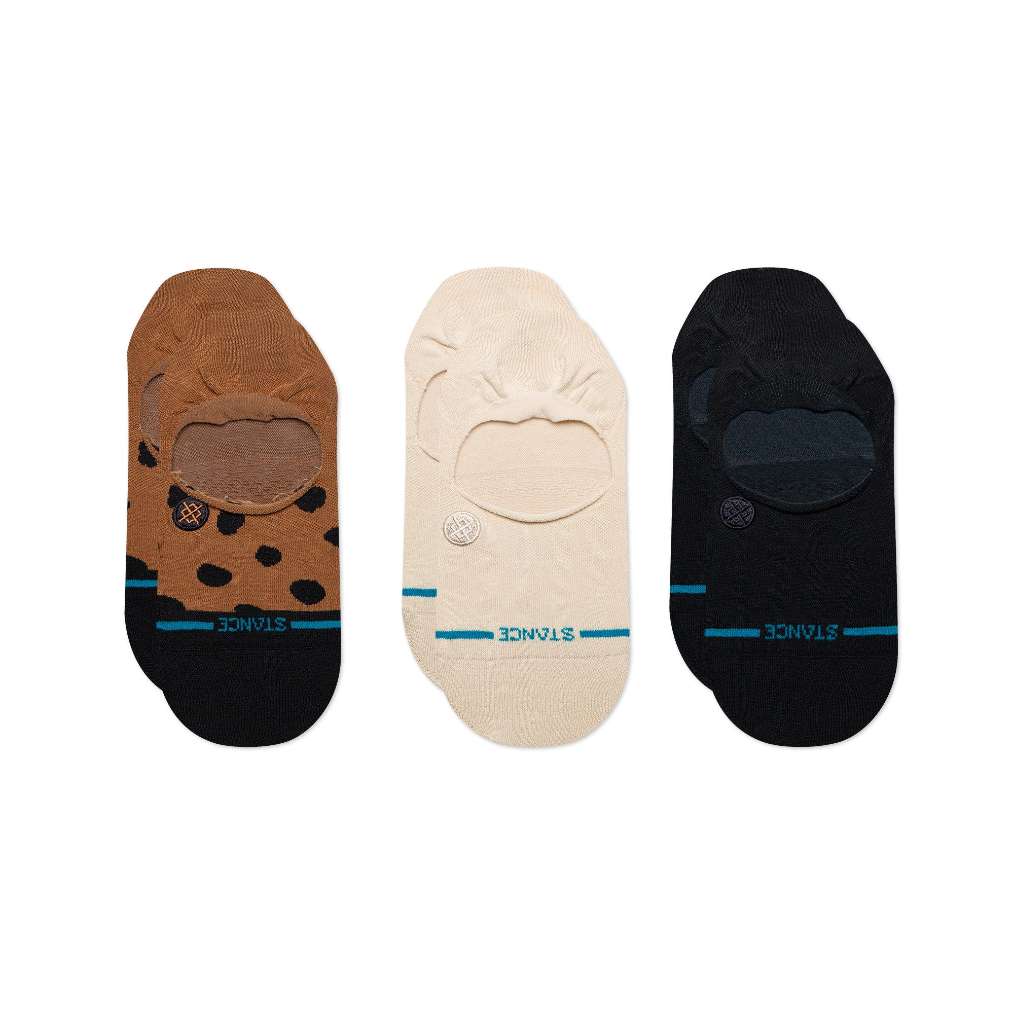 Freizeitsocken LEOPARD NO SHOW 3 PACK