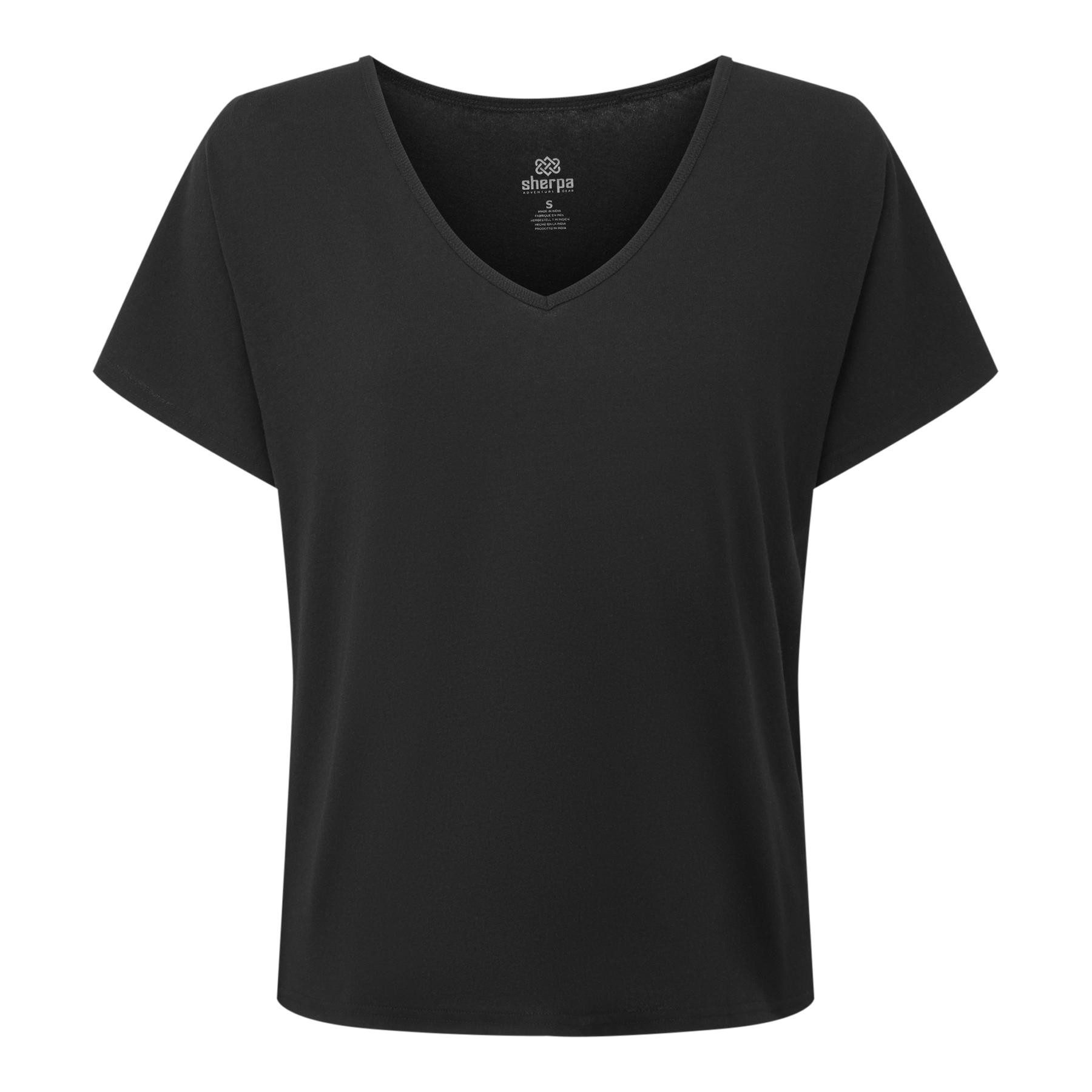Sherpa Funktionsshirt JUTNU V-NECK TEE Damen