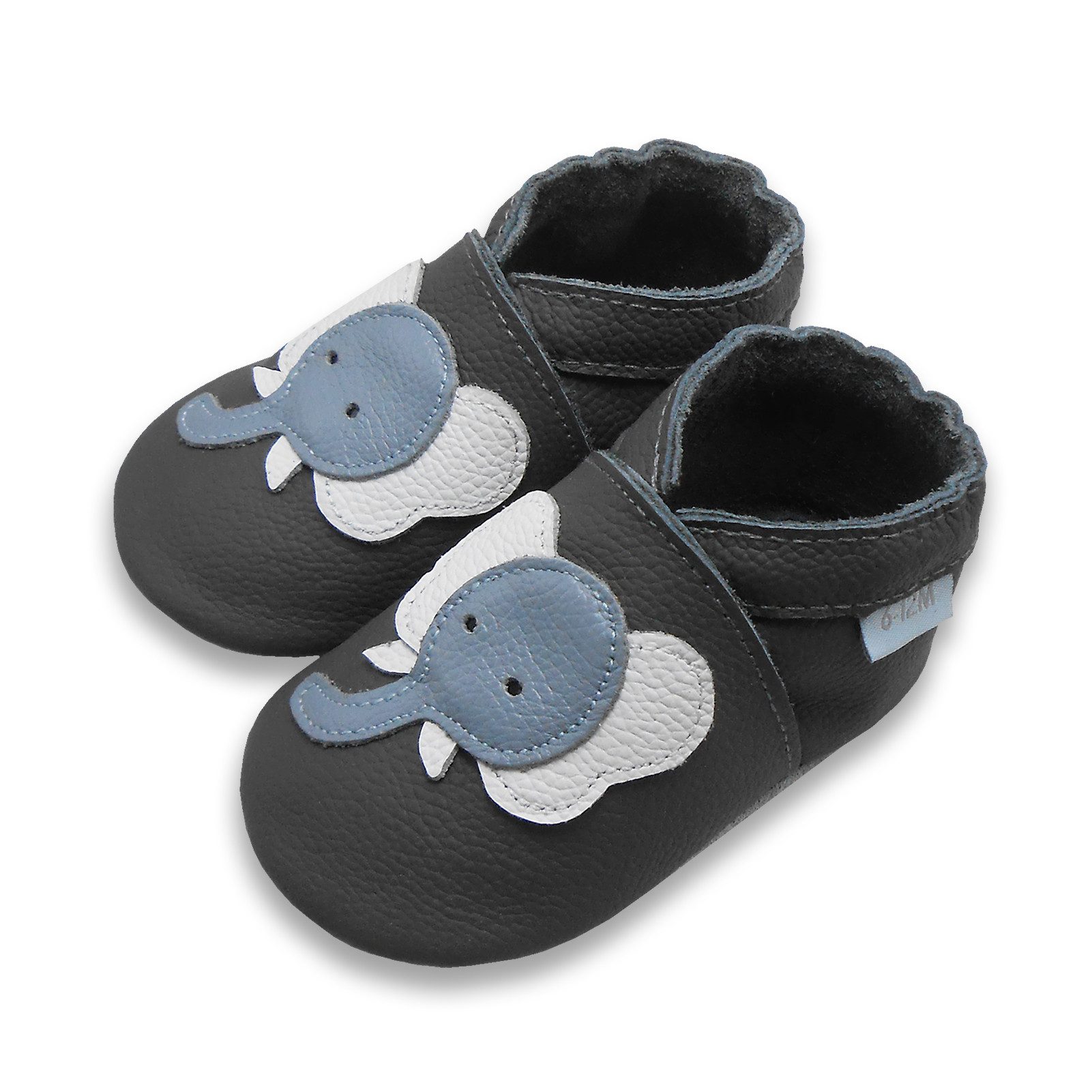 Baby Leder Lauflernschuhe rutschfest Hausschuhe Krabbelschuh