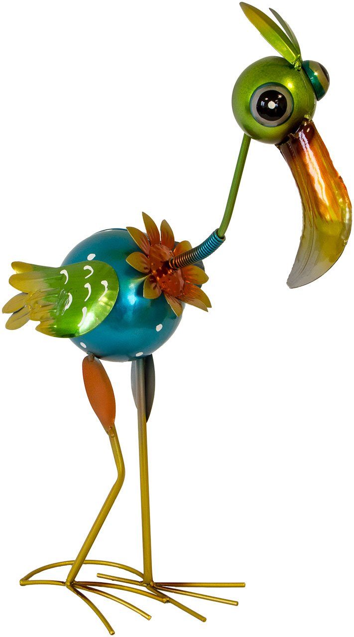 NATIV Garten Gartenfigur Dekovogel handgefertigt 61 (1 cm Stück), hoch, bunt