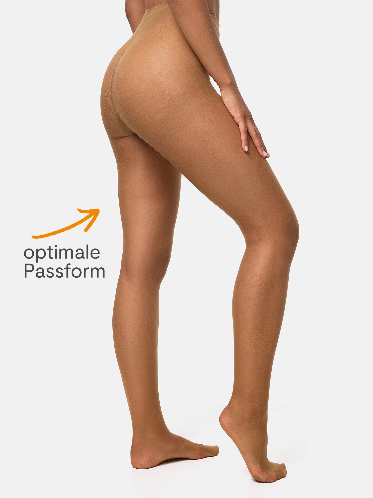 Nur Die Feinstrumpfhose Seidenfein 15 DEN Damen (1er/3er/6er/9er Pack 1 St) nylon transparent Fein-strumpfhose durchsichtig frauen multipack glanz