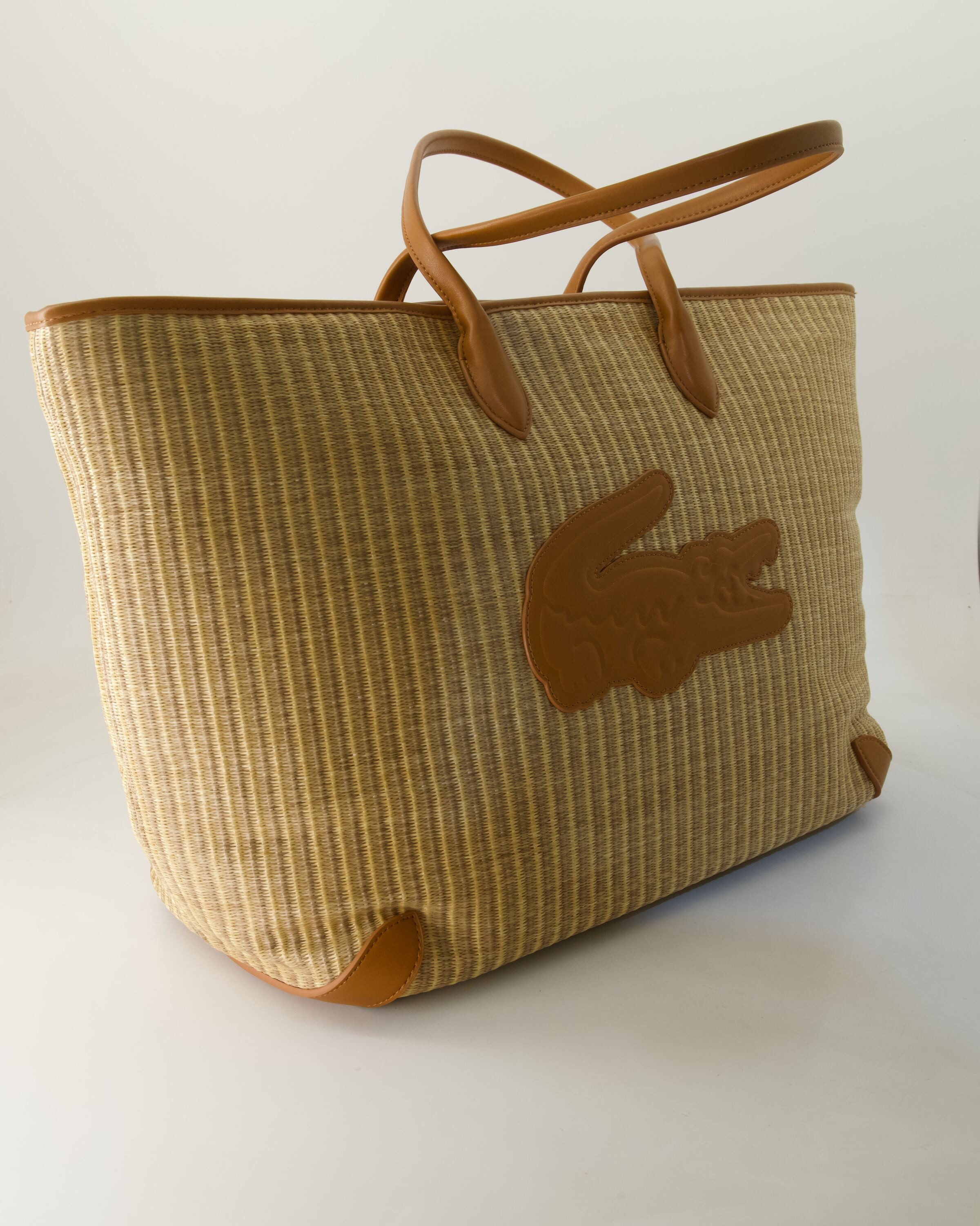 Lacoste Shopper Shopping Bag, Obermaterial: Leder und Sonstiges Material
