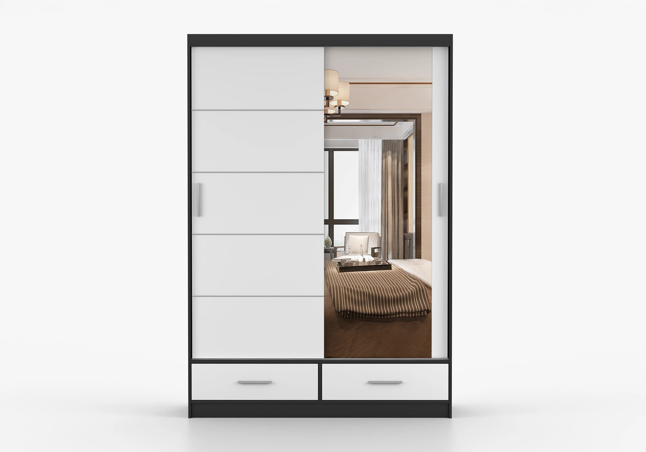 imoebel24 Schwebetürenschrank FLORENCE 150 cm - günstig online kaufen