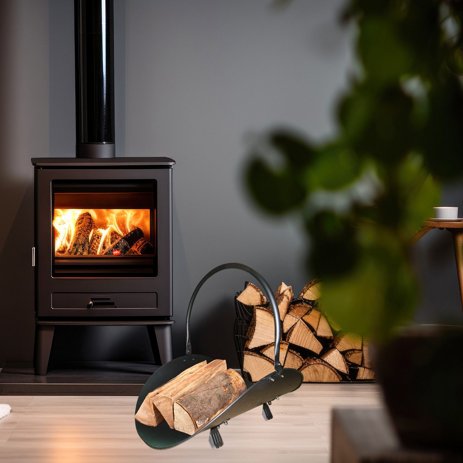 HTI-Living Kaminholzkorb Kaminholzkorb Adrik (Stück, 1 St., 1 Kaminholzkorb günstig online kaufen