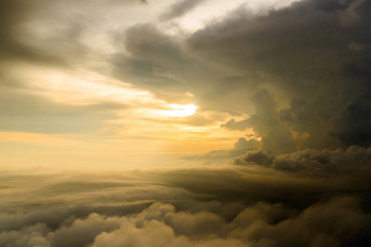Papermoon Fototapete Wolken