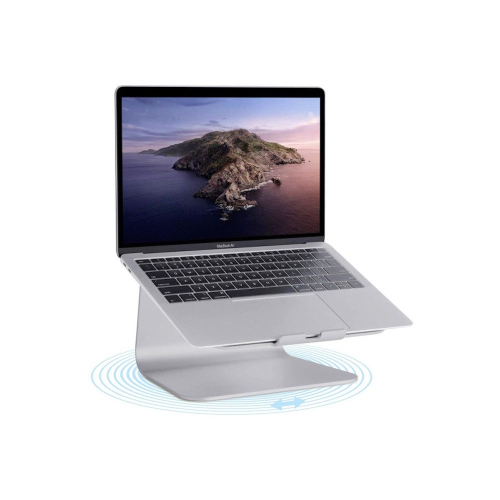 Rain Design Monitor-Halterung mStand 360, (mit 360°-Drehfuß, Grau)