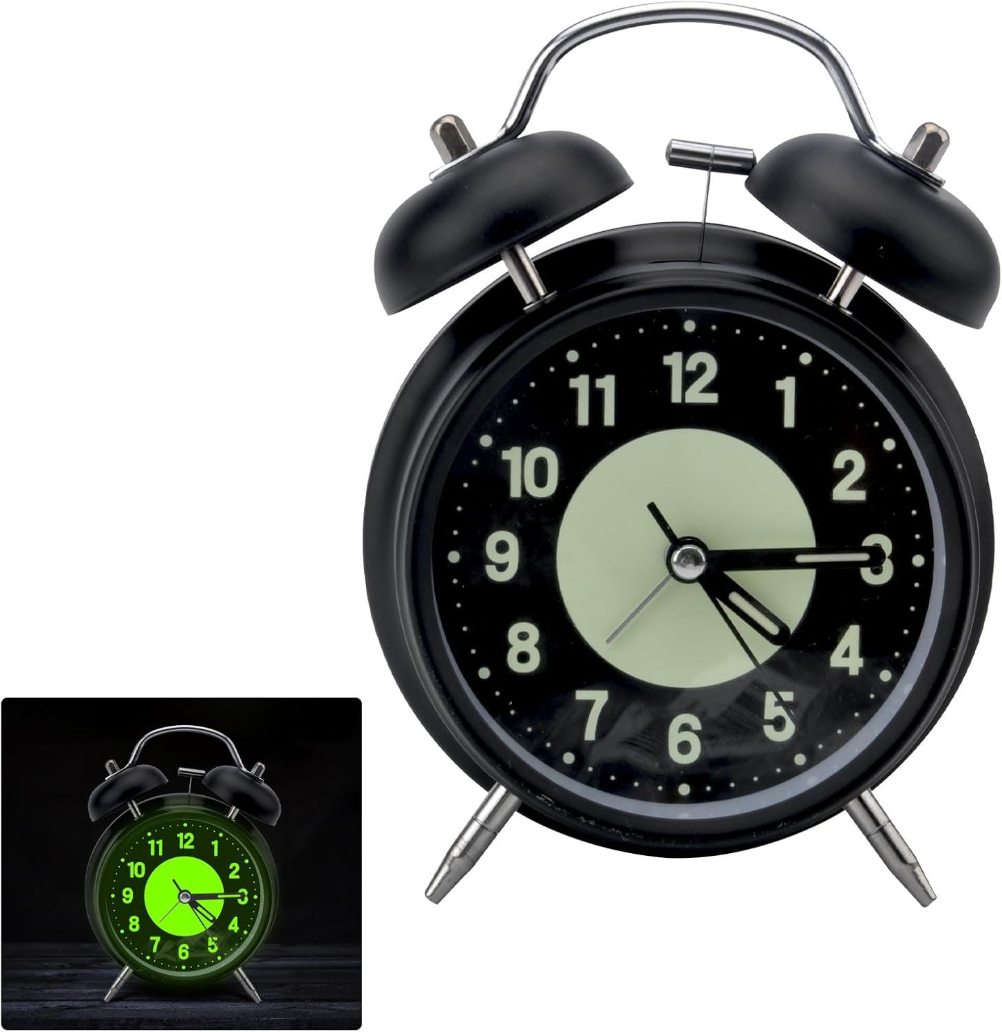 BlingBin Wecker Lautloser Wecker Analog Ohne günstig online kaufen