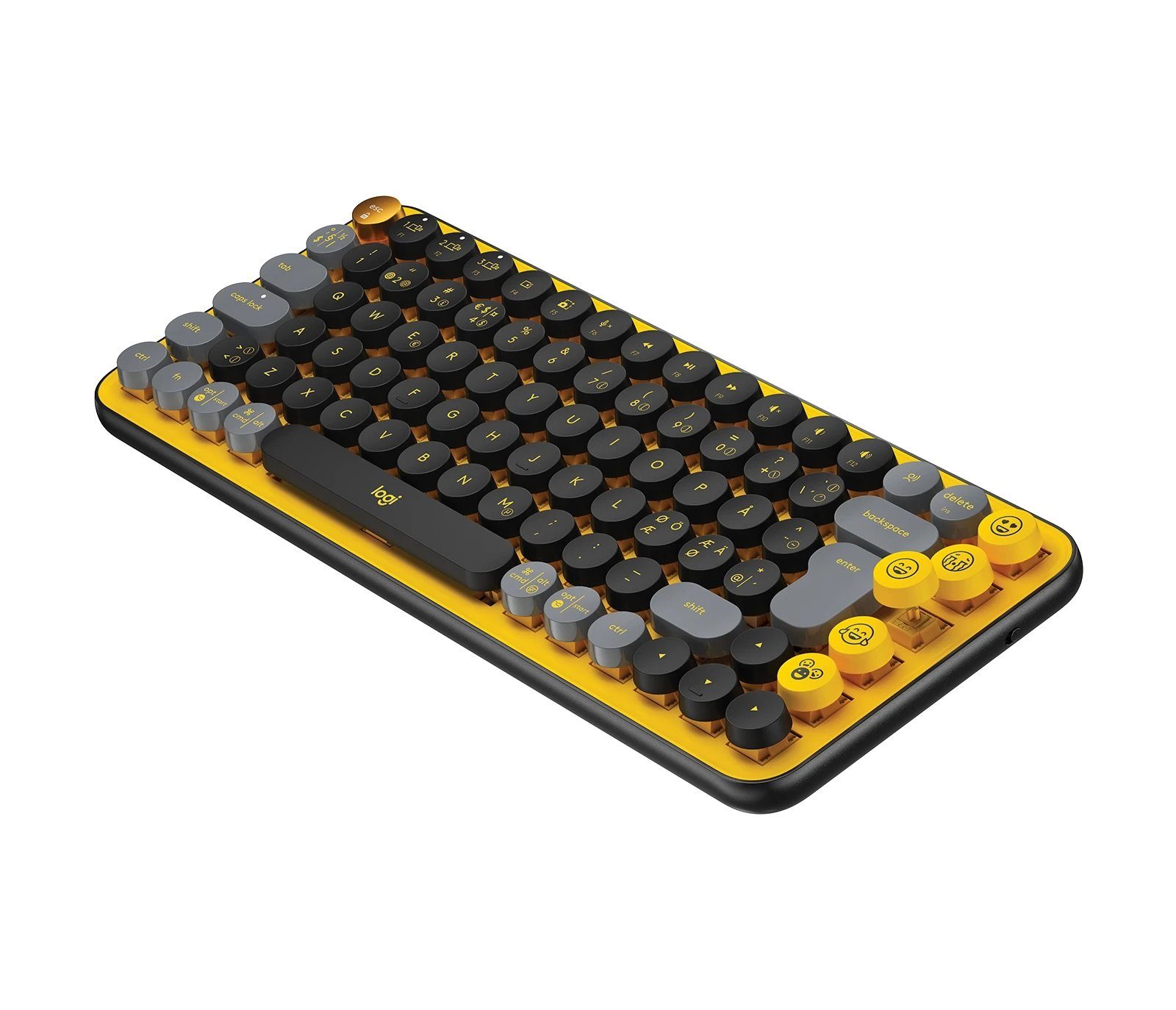 Logitech POP Keys Kabellose mechanische Tastatur-personalisierbaren Emoji-Taste PC-Tastatur – Bild 2 von 5