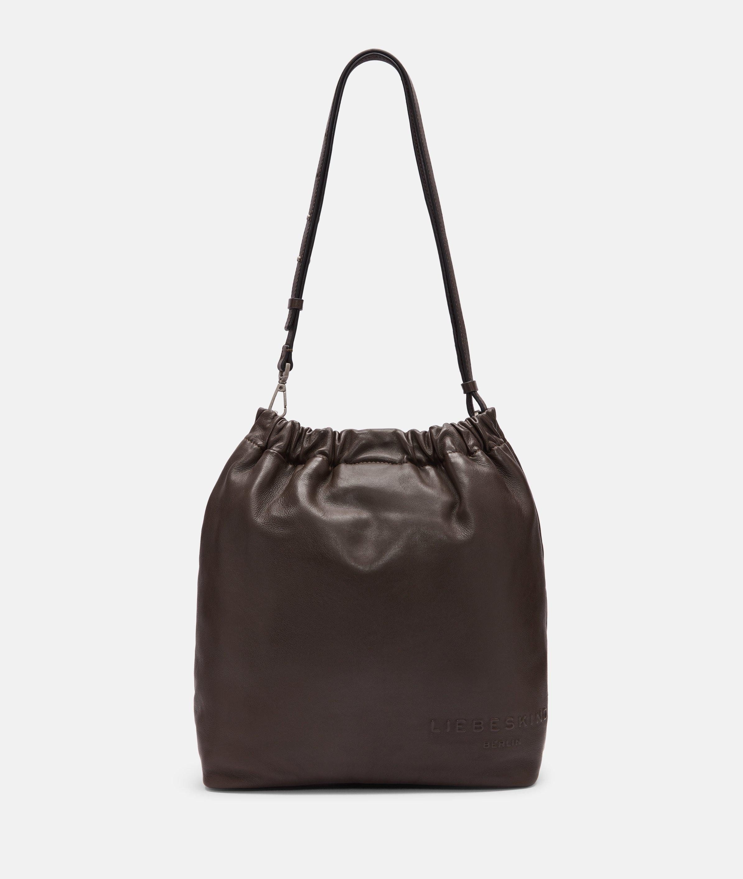 Liebeskind Berlin Schultertasche Hobo, Geräumige Schultertasche aus Schafsleder