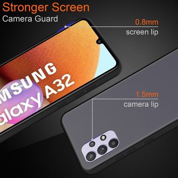 Cadorabo Handyhülle Samsung Galaxy A32 4G Samsung Galaxy A32 4G, Handy Schutzhülle - Hülle - Ultra Slim Hard Cover Case - Bumper