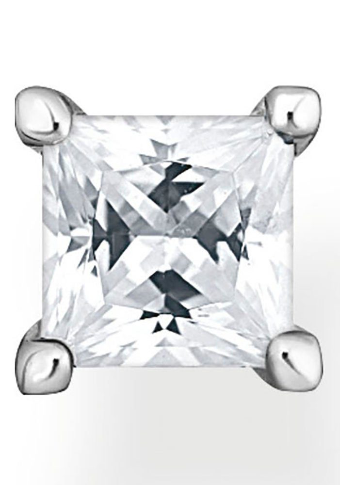 THOMAS SABO Single-Ohrstecker mit blauem Stein, weißer Stein, H2233-051-14, H2233-699-32, mit Glas-Keramik Stein oder Zirkonia (synth)