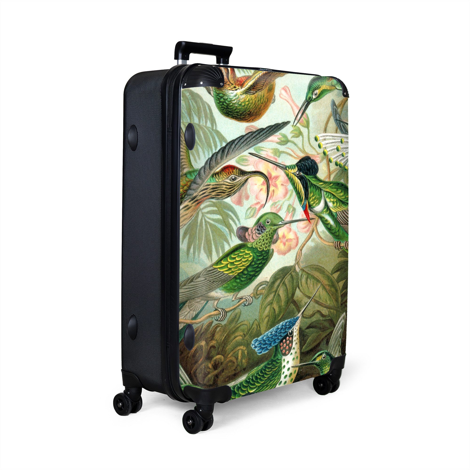 NoBoringSuitcases.com© Hartschalen-Trolley Kunst - Vogel - günstig online kaufen