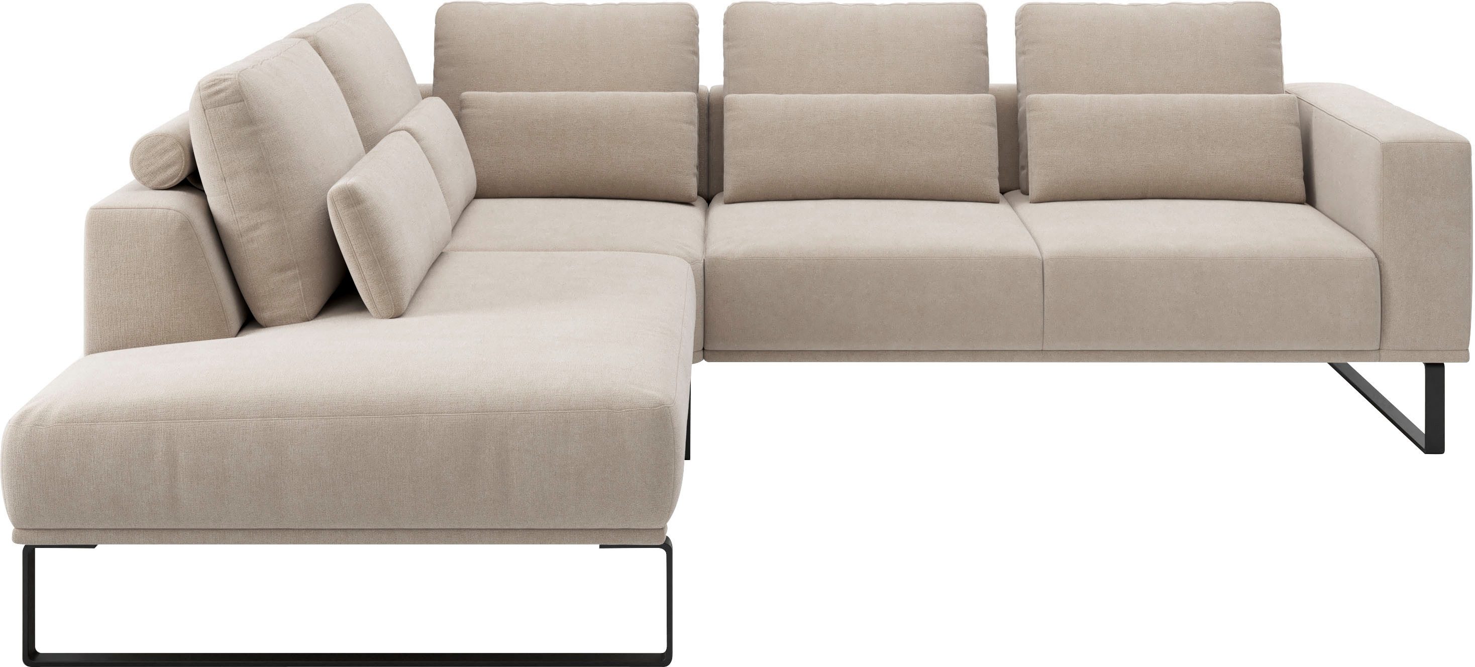 Musterring Ecksofa JUSTB! PM100, stilvoller Lounge-Komfort von Musterring, Kollektion Bettina Zimmermann, optionaler Sitzvorzug & Fuß-Auswahl