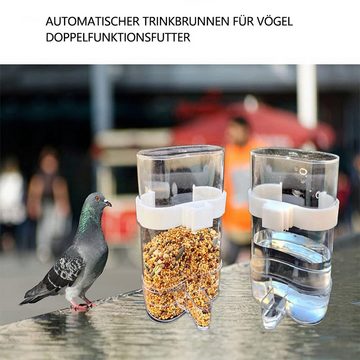 SOTOR Futterspender 3 stücke Futterspender Vogel Wasserspender,Automatischer Wasserspender, Vögel Automatischer Wasserspender, Clip Futternapf Trinkflaschen