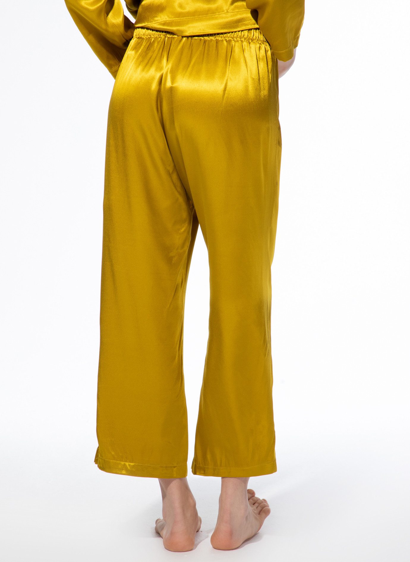Short Stories Pyjamahose SHORT STORIES 621801 Pants 7/8 golden palm
