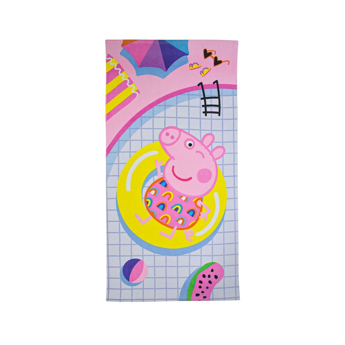 Peppa Pig Badetücher Peppa Wutz Strandtuch günstig online kaufen
