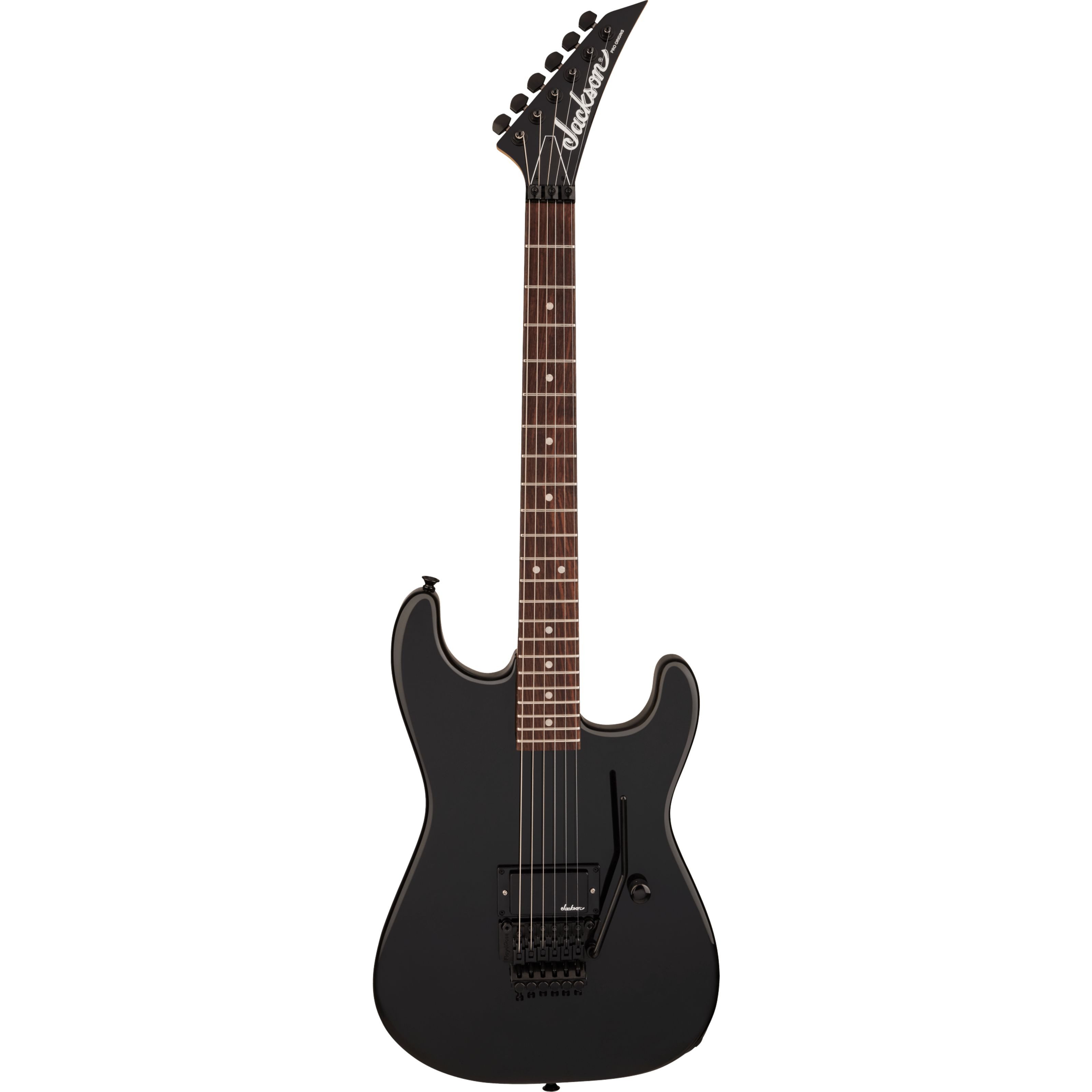 Jackson E-Gitarre, E-Gitarren, ST-Modelle, Pro Origins 1985 San-Dimas SD1A H RW Black - E-Gitarre