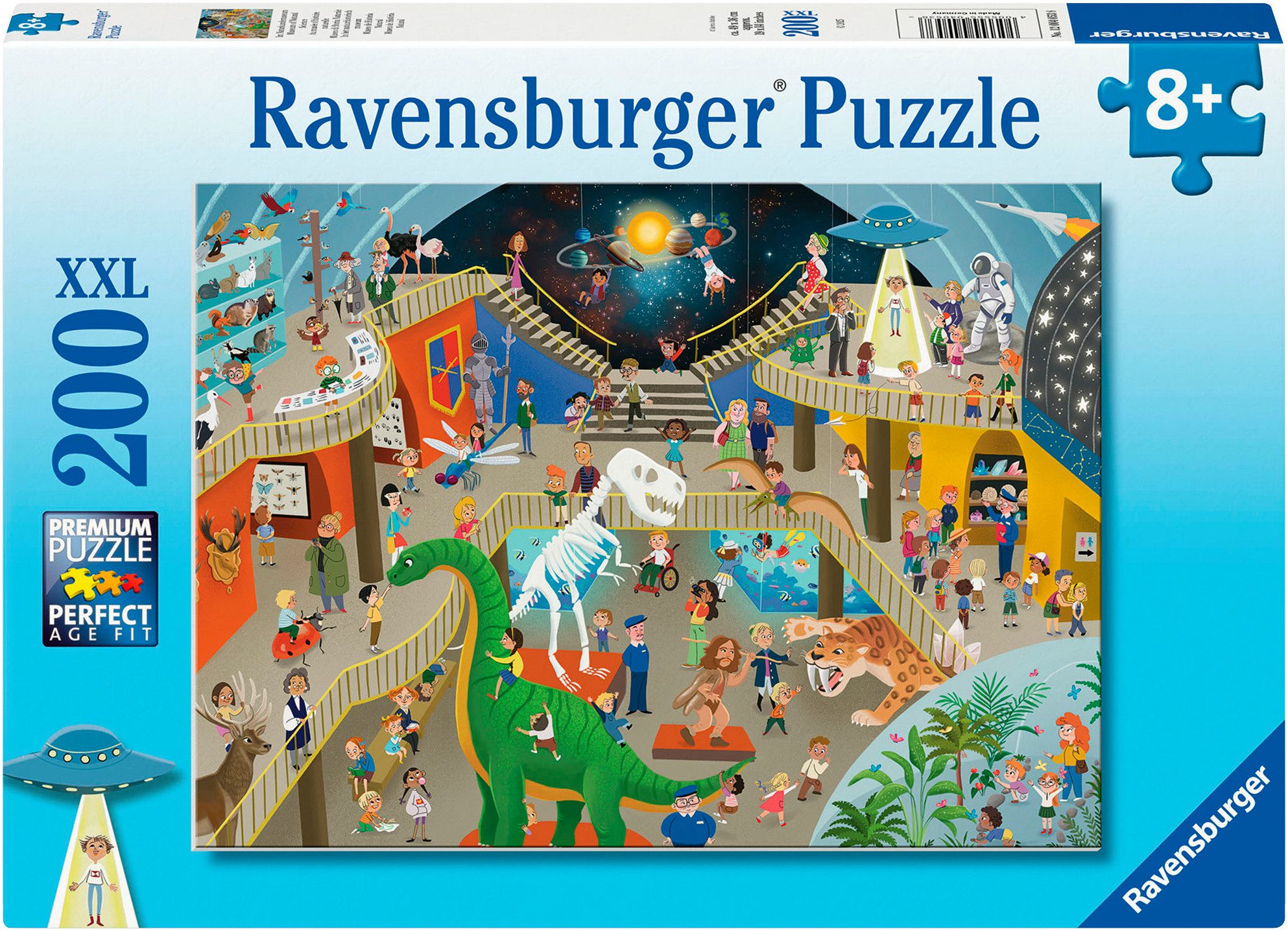 Ravensburger Puzzle Im Naturkundemuseum, 200 Puzzleteile, günstig online kaufen