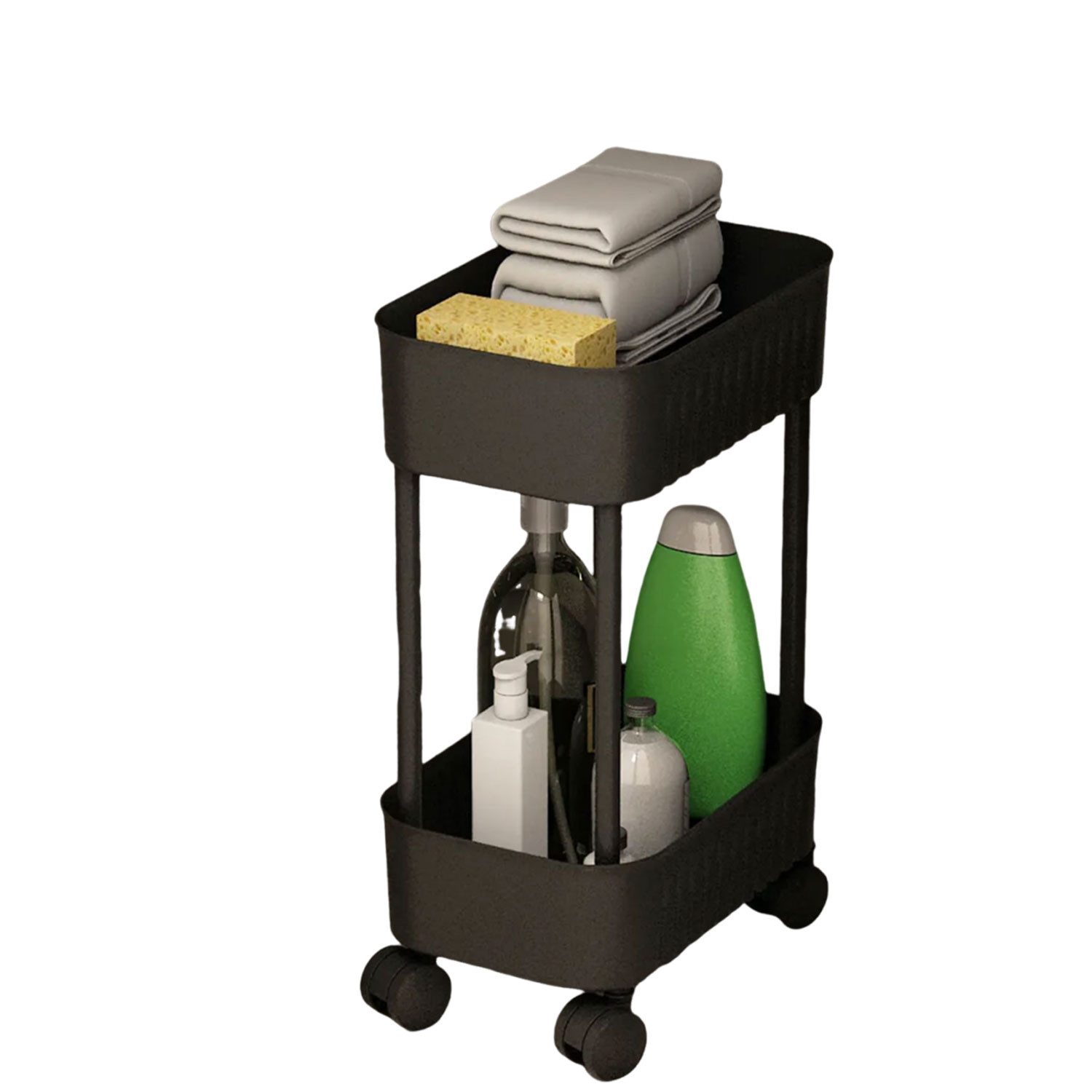 Jungengel Badorganizer Organizer Unterbauregal Küchenwagen Badregal auf Rol günstig online kaufen