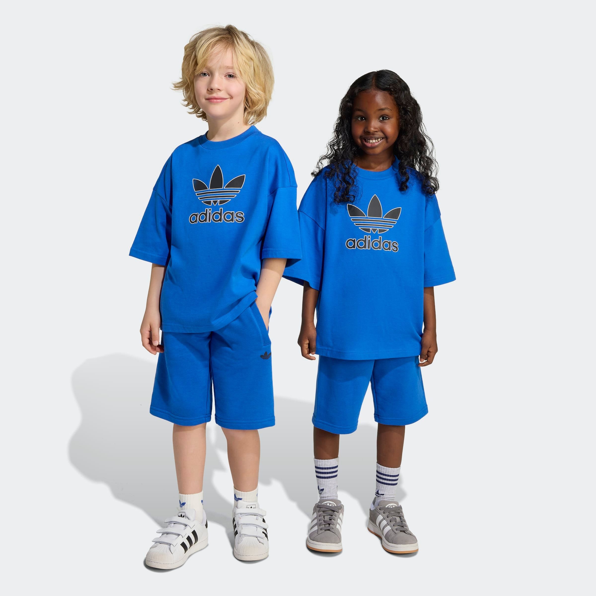adidas Originals Trainingsanzug UND SET BIG LOGO DESIGN KIDS (2-tlg)