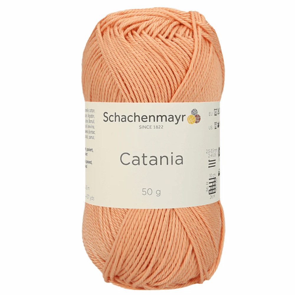 Schachenmayr Catania Baumwollgarn Häkelwolle, 125,00 m (50g, Baumwolle zum häkeln und stricken), 100% Cotton