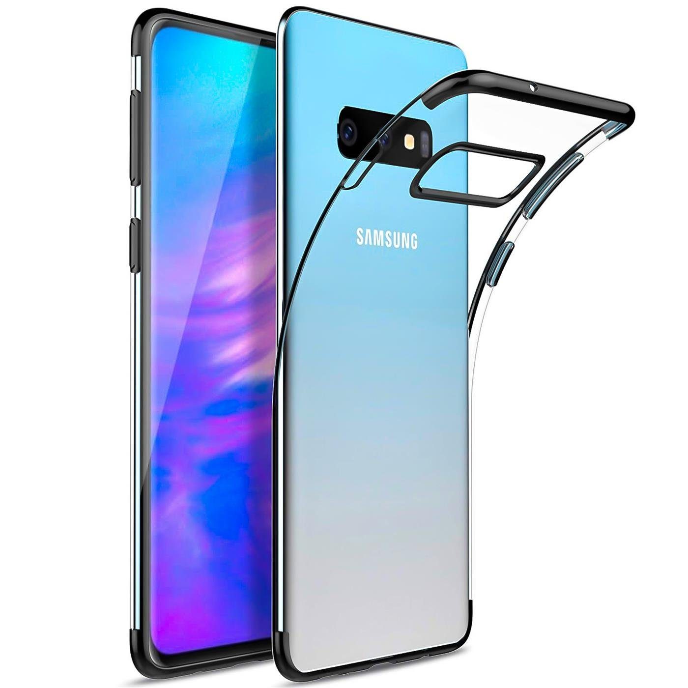 CoolGadget Handyhülle Slim Case Farbrand für Samsung Galaxy S10 6,1 Zoll, Hülle Silikon Cover für Samsung S10 Schutzhülle