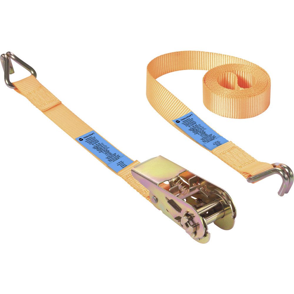 TOOLCRAFT Spanngurt TOOLCRAFT TO-10283841 Zugkraft LC Niederzurren (einzeln/direkt)=1000 d