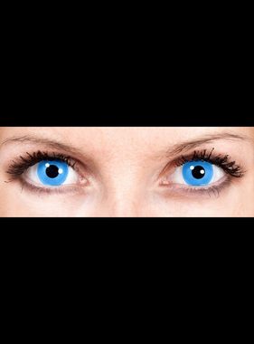 Metamorph Motivlinsen Blaue Meerjungfrau Jahreslinsen Elfen Kontaktlinse, Motivlinsen ohne Sehstärke